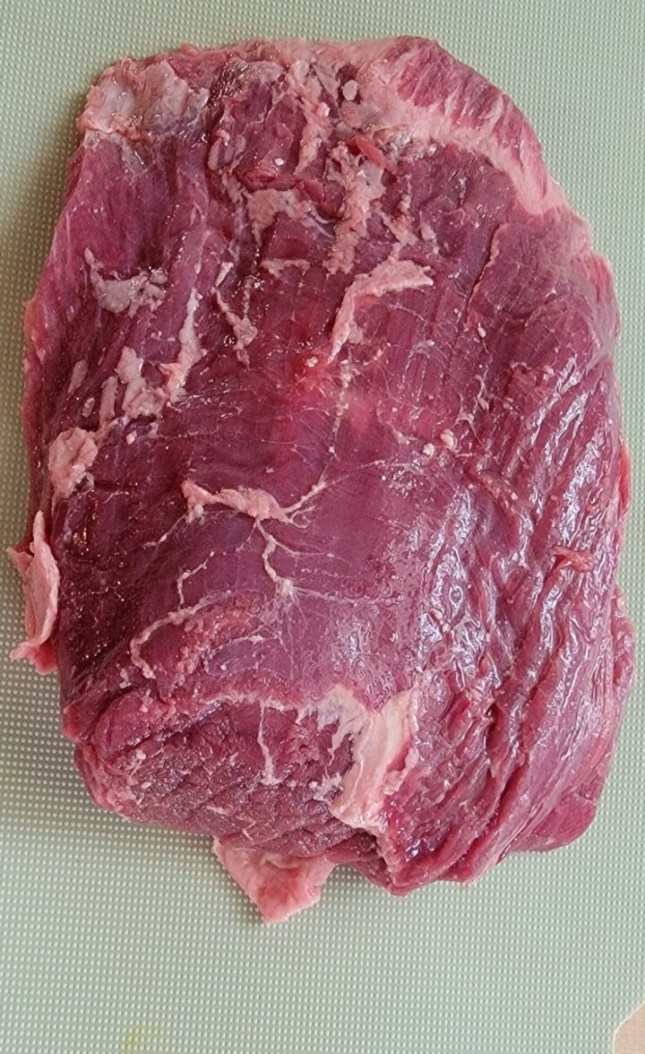 whole raw flank steak